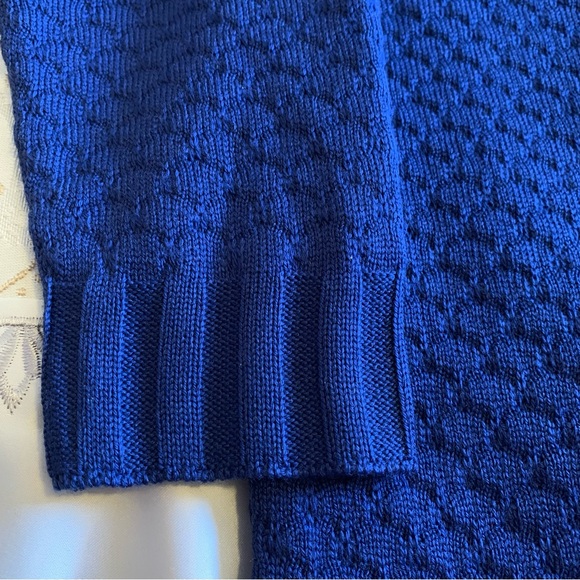 COUNTING CLOUDS. NWT. Blue/Gray, 100% Fine Merino Wool. Size S/M. Made i… - Picture 7 of 12